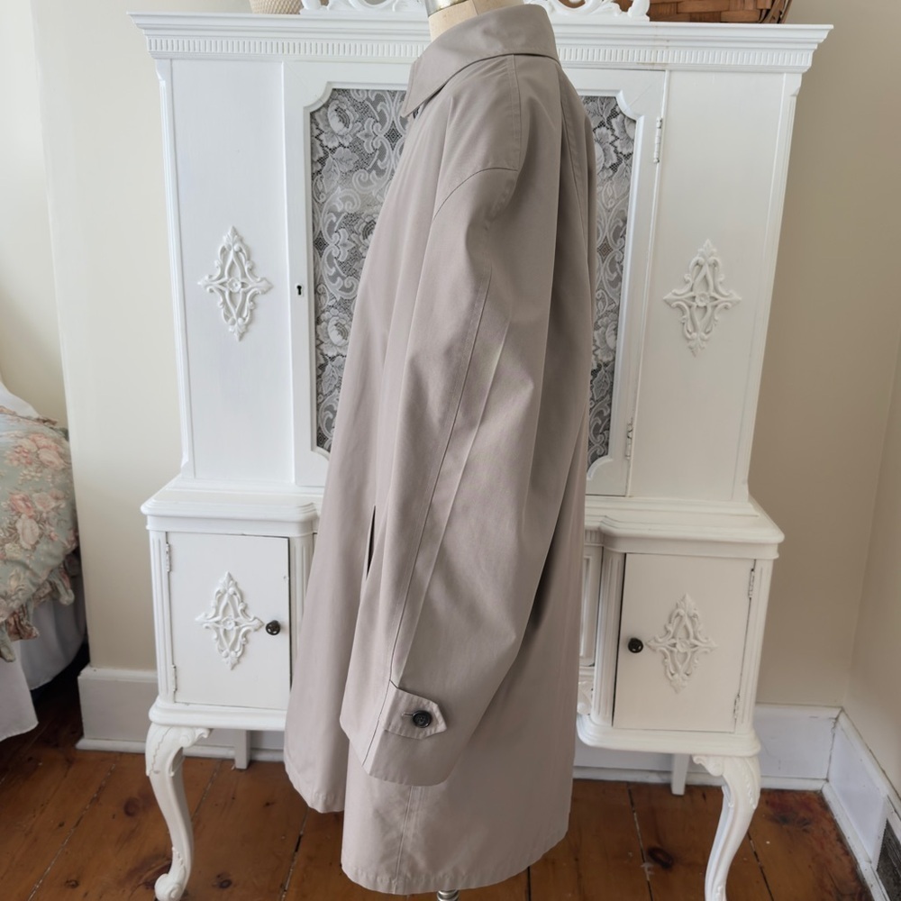 Men’s Vintage 90’s London Fog Insulated Trench Rain Coat - Picture 2 of 10
